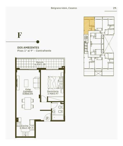 En Venta Departamentos Nuevos De 1, 2 Y 3 Ambientes F: 10059