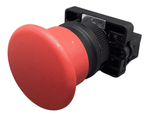Botão Emergência Cogumelo Vermelho S/ Trava 1 Nf 22mm - 1 Un