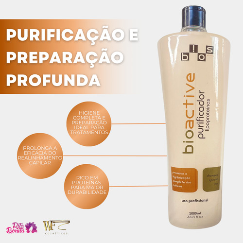 Biosstraty -bioactive Purificador Shampoo Special Liss Wf 1l
