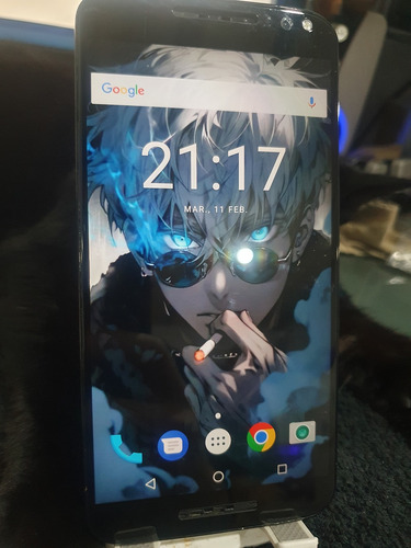 Celular Motorola Moto X Style Bambú 32gb + 3gb Ram Plateado (Usado)