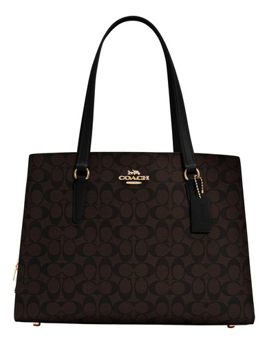 Coach Tatum Carryall 40, Marrom Preto
