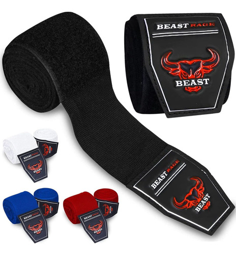 Beast Rage Envolturas De Mano De Boxeo De 14.8 ft, Vendaje.