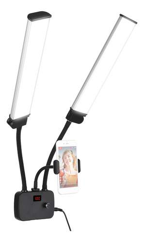 Lámpara De Fotografía Flexible Con Doble Brazo Led Con Luz D