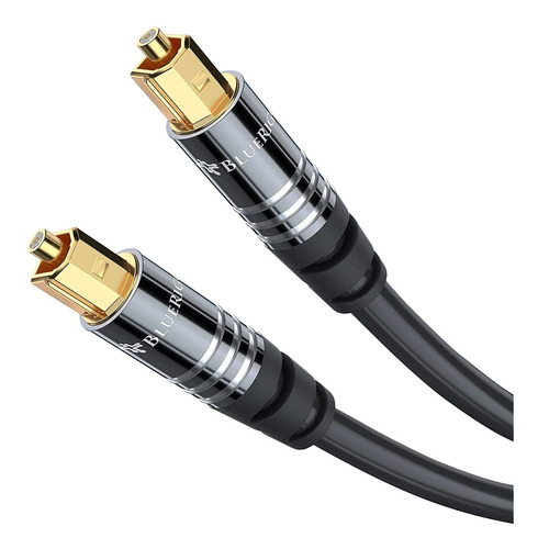 Cable Toslink De Audio Optico Digital Bluerigger Premium