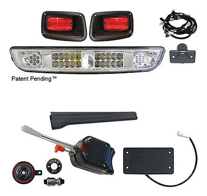 Light Bar Kit For E-z-go Txt, 1996-2013 12-24v Golf Cart Zzi