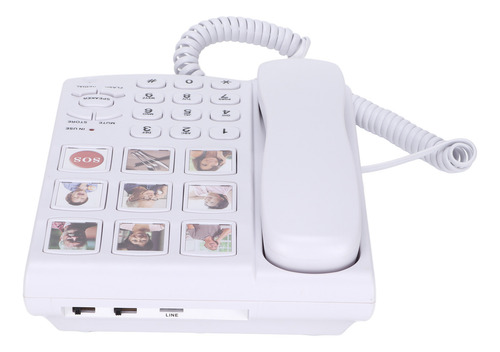 Memoria Fotográfica Amplificada Para Teléfono Con Botón Gran