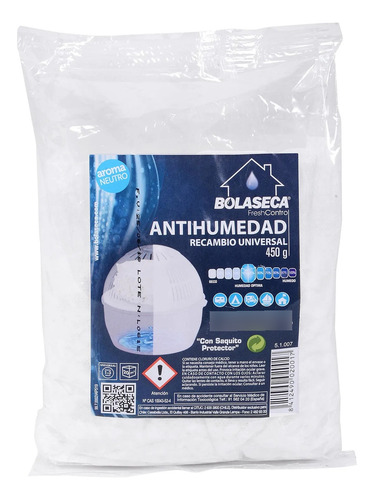 Bolaseca Antihumedad Original Recarga 450g Bolsa
