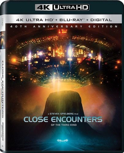 4k Ultra Hd + Blu-ray Encuentros Cercanos Del Tercer Tipo