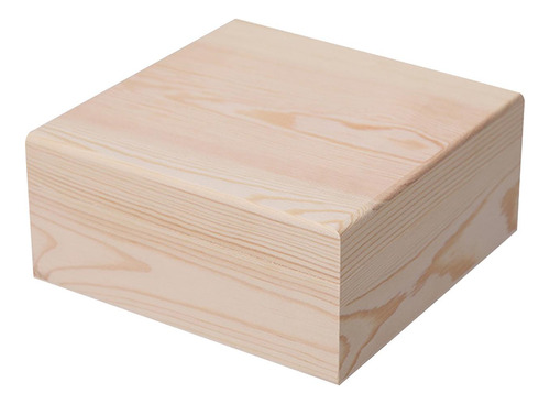 Caja De Almacenamiento De Madera,caja De 18cmx18cmx8cm