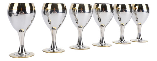 Copa De Vino De Metal, Copas De Vino De Acero Inoxidable