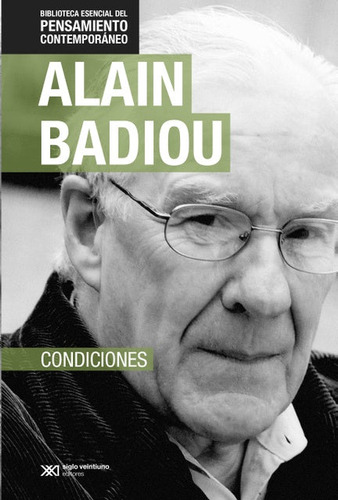 Libro Condiciones De Alain Badiou