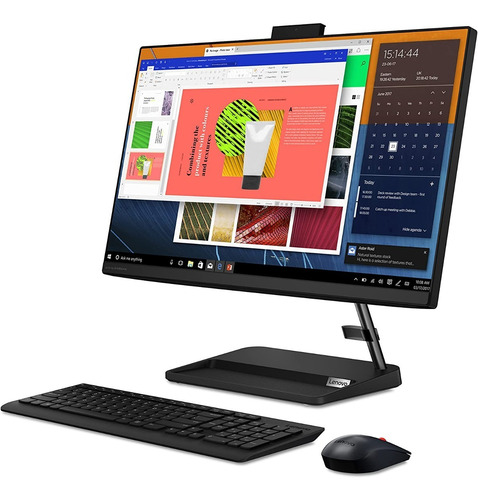 All in one Lenovo Ideapad 3 23.8" procesador Intel Celeron 6305 4GB de Ram - 256GB SSD - 127V