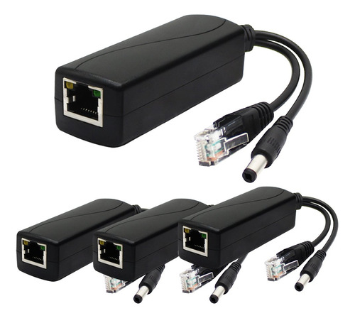 Anvision Paquete De 4 Adaptadores Divisor Poe Activos De 48 