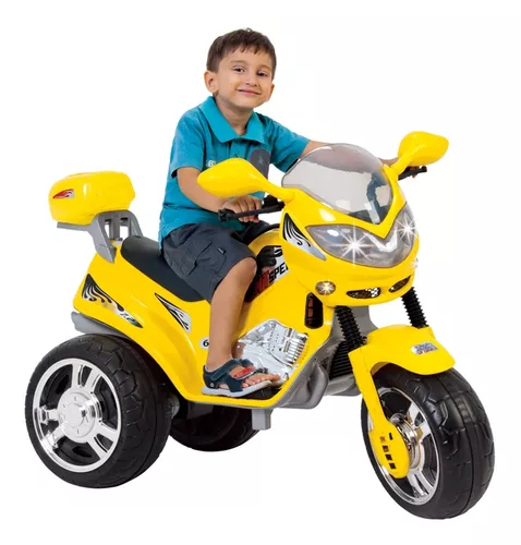 Mini Moto Eletrica Infantil Triciclo