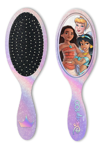 Cepillo Para Cabello Multicolor 100 Princesses Disney Multicolor