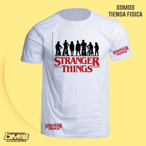 Franelas Sublimada Stranger Things Personalizada Estampada 