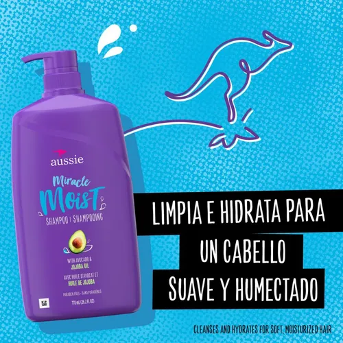 ChampĂș Con Aguacate Aussie Miracle Moist