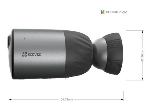 Ezviz Cámara Bc1c C/batería 210 Dias Vis Noct 1080p Exterior