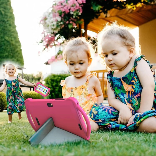 Tablet Dora 7 Kids Niños 2gb 32gb Anti Golpes Contr Parental Rosa
