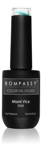 Bompassy Gel Color Uv/led Cabina 15ml Color Miami Vice