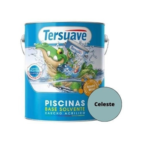 Pintura Para Piletas Base Solvente 10l Tersuave