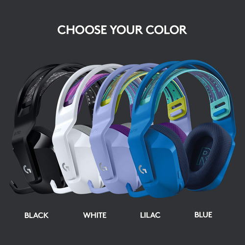 Auriculares De Juegos Inalámbricos Logitech G733 Lightspeed