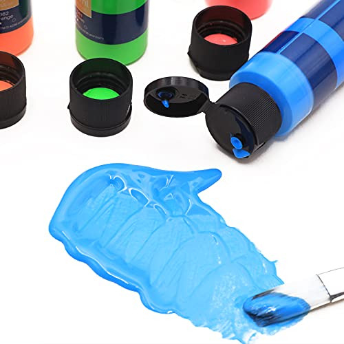 Pintura Que Brilla En La Oscuridad Artecho, Set De 6, 59ml