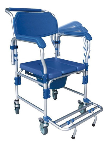 Cadeira De Banho Dobravel De Aluminio D60 Dellamed 