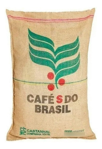 Saco 5 Kit Estopa Juta De Café Artesanal Do Brasil Reforçado