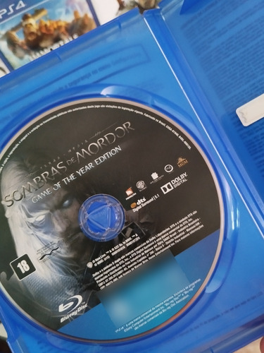 Jogo Sombras De Mordor Game Of The Year Edition Ps4 (Usado)