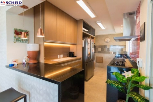 Imagem 8 de 15 de Apartamento 3 Suítes,2 Vagas,terraço Com Churrasqueira,lazer Completo Com Piscina Aquecida!! - Mr58276