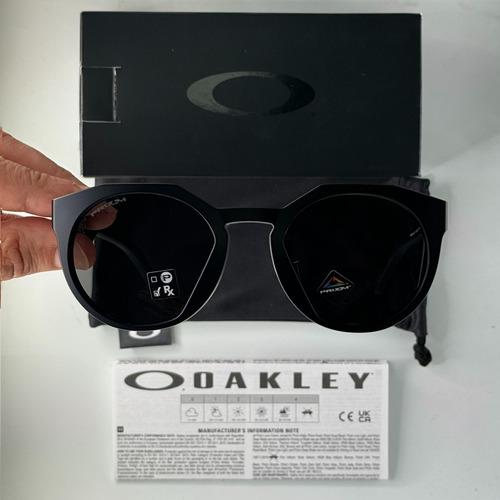 Oakley Hstn Matte Black Frame Prizm Grey Lens, 100% Original