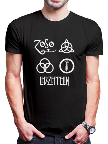 Polo Varon Led Zeppelin 4 (d0519 Boleto.store)
