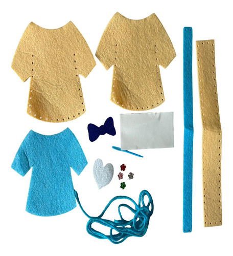 Kit De Costura Diy Juguetes Educativos A Coser Mejora Ropa