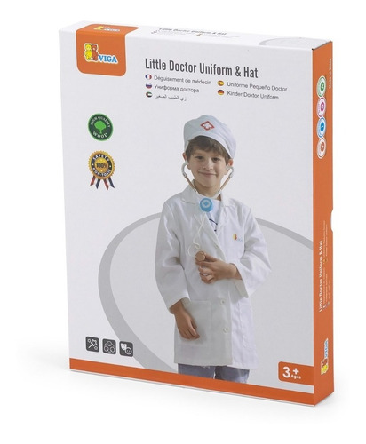 Uniforme Doctor Para Niños 3 Años Viga