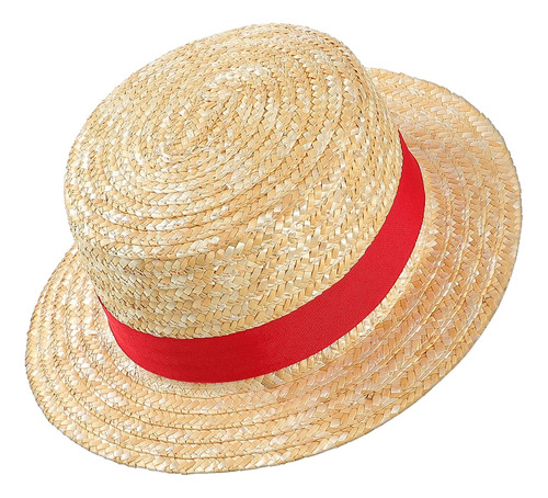 Sombrero De Navegante, Sombrero Desnatador De Paja Con Trenz