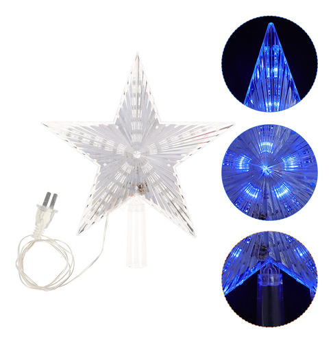 Christmas Tree Star Topper Light Led Treetop Star Ornament H