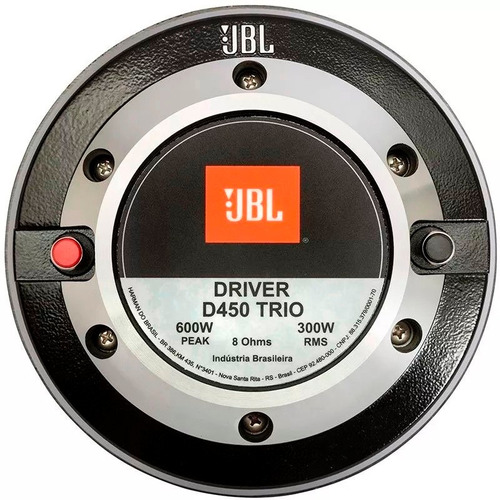 Driver Jbl Selenium D450 Trio 300w Rms Som Automotivo