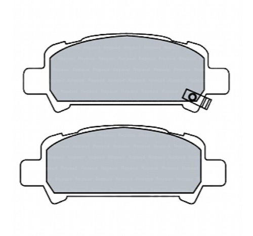 Pastillas Freno Tras Subaru Baja 2006-allied Nippon, Japón