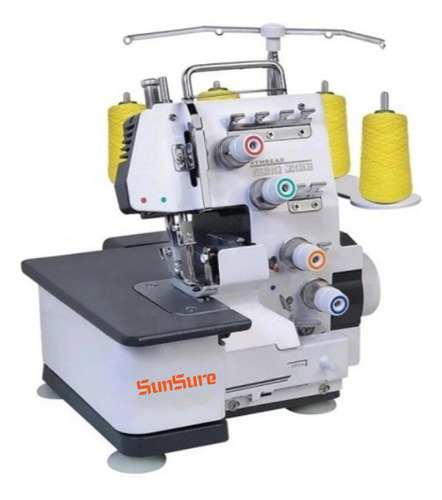 Máquina De Coser Overlock Familiar 4 Hilos 434 Sunsure