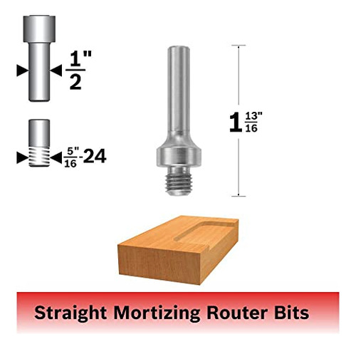 Bosch 92840 1/2-inch Shank Para 85130 Y 85238, 3-piezas