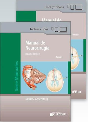 Manual de Neurocirugía (2 Volúmenes), de Greenberg, M.., vol. N/A. Editorial JOURNAL, tapa blanda, edición 9 en español, 2021