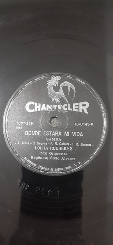 78 Rpm - Lolita Rodrigues