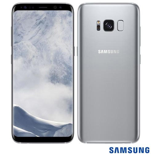 Samsung Galaxy S8 Prata Tela 5,8 4g 64 Gb 12 Mp Sm-g950