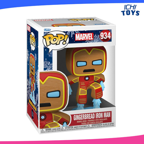 Iron Man Galleta Figura Funko Pop Marvel Holiday 934