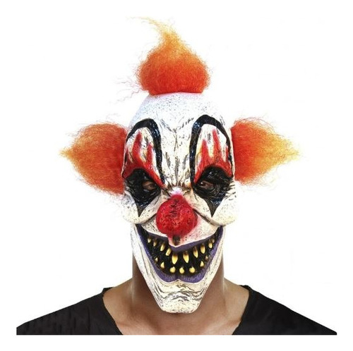 Mascara Careta Payaso It Maldito Tripelo Latex Halloween 