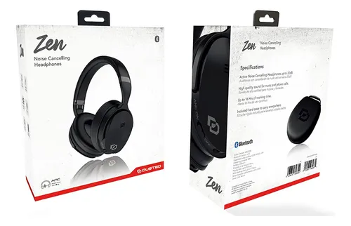 Aud fonos On Ear Bt Cancelaci n Ruido Anc Dusted Zen Negro