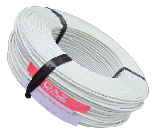 Cable Telefonico 2 Pares Rollo 100 Metros
