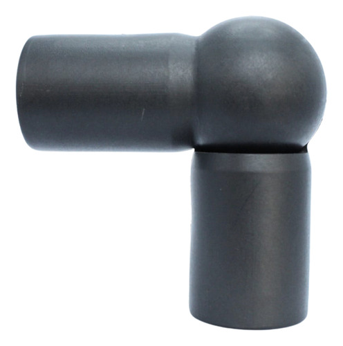 Kit 4 Cotovelos Para Corrimão Escada Regulável 1.1/2 Pol Preto