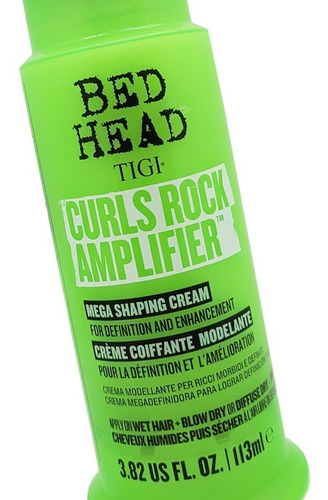 Tigi Bed Head Curls Rock Amplifier Crema Peinar Rulos Rizos